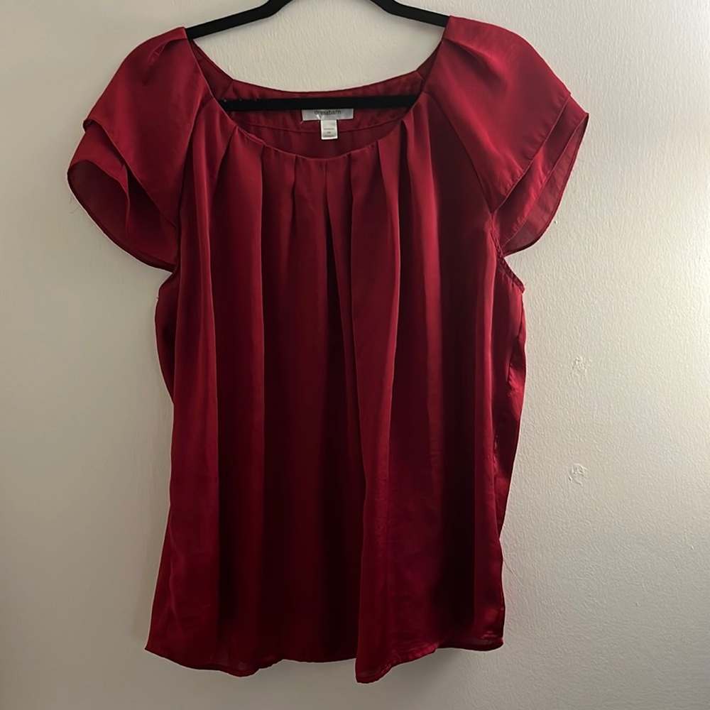 Red Dressbarn shirt